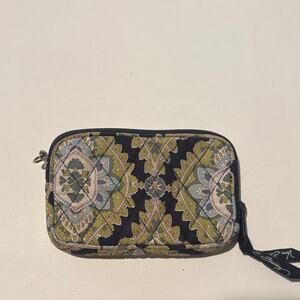 Vera Bradley small card and coin wallet with zipper